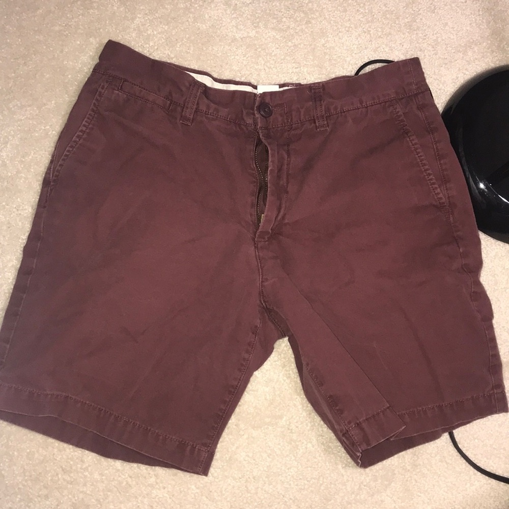 H&M burgundy/maroon shorts